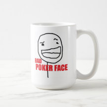 Bad Poker Face Mugs