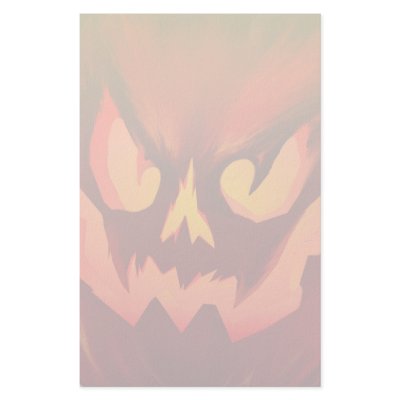 Bad Pumpkin stationery_vertical.v2. by Lotacats