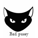 Bad pussy t-shirts by elutzik Bad pussy t-shirts