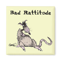 Bad Rattitude Magnet