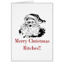 Bad Santa Christmas Card by checkit Bad Santa Christmas Card