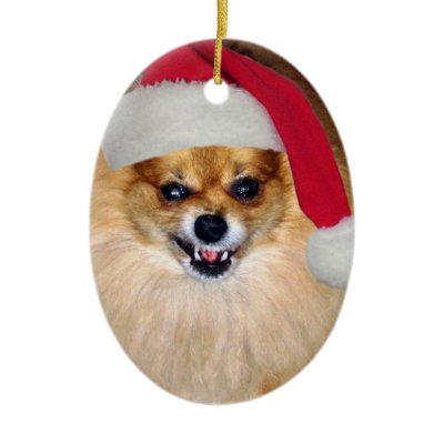 Bad Santa Christmas ornament