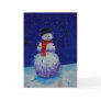Bad Snowman card