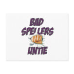 Bad Spellers! Post Card