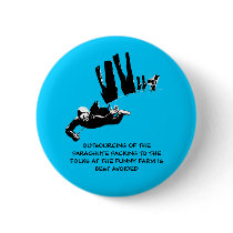 Bad taste but funny skydiving button