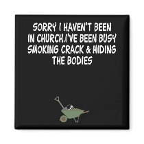 Bad taste crack joke magnets by Cardsharkkid Bad taste crack joke magnets