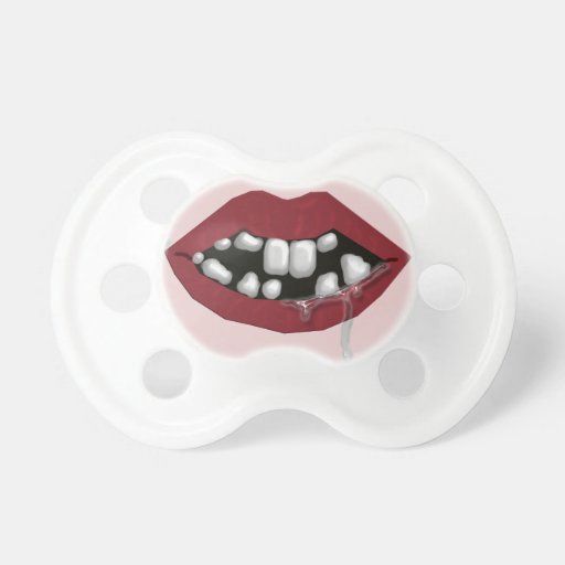 bad teeth baby 1 pacifier Zazzle