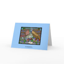 Bad Things Happen 2 Good People Fun Greeting Card by beardiethor123 Bad Things Happen 2 Good People Fun Greeting Card
