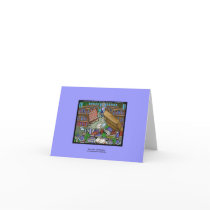 Bad Things Happen 2 Good People Funny Notecard cards