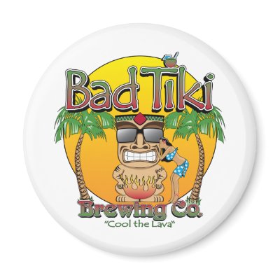 Bad Tiki Brewing Company Fridge Magnets by E67CreativeStudio