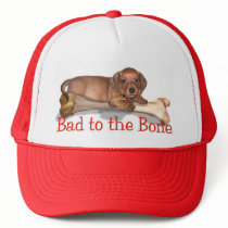 Bad to the Bone - A doxie attitude hats