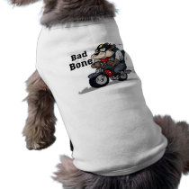 Bad to the Bone Biker dog shirt pet clothing by DoggieAvenue Bad to the Bone Biker dog shirt pet clothing