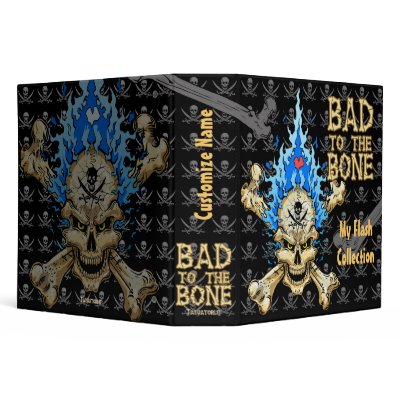 Bad to the Bone Binder by TattooDan