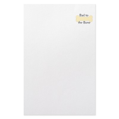 Bad to the Bone (bone) Stationery by k9karnival