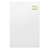 Bad to the Bone (bone) Stationery