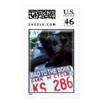 bad to the bone postage by hawgonahog bad to the bone postage