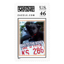 bad to the bone postage by hawgonahog bad to the bone postage