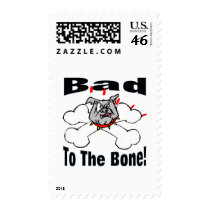 Bad To The Bone Postage Stamps