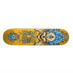 Bad to the Bone Skull skateboards