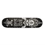 Bad to the Bone Skull skateboards