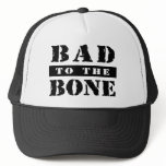 Bad to the Bone Trucker Cap Mesh Hats