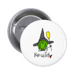 Bad Witch Pinback Buttons