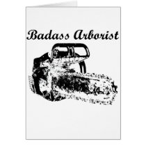 Badass Arborist - Chainsaw Card