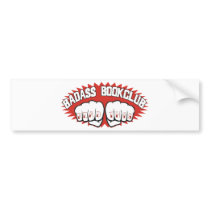 Badass Bookclub Bumper Stickers