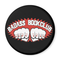 Badass Bookclub magnets