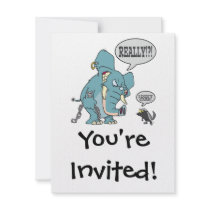badass elephant questions bad ass honey badger invitations