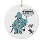 badass elephant questions bad ass honey badger ornament