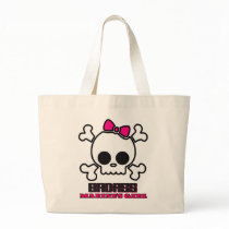 Badass Marine's Girl Canvas Bag