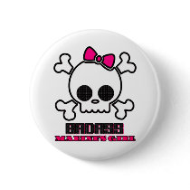 Badass Marine's Girl Buttons