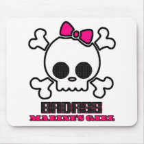 Badass Marine's Girl Mousepad