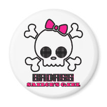 Badass Sailor's Girl Fridge Magnets