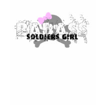 Badass Soldiers Girl t-shirts