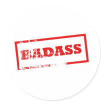 BADASS STICKER