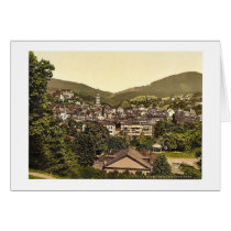 Baden-Baden and the Kurgarten, Baden, Germany rare Cards