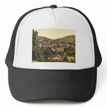 Baden-Baden and the Kurgarten, Baden, Germany rare Trucker Hats