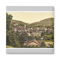 Baden-Baden and the Kurgarten, Baden, Germany rare Fridge Magnets