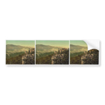 Baden-Baden, Das Alte Schloss, Baden, Germany rare Bumper Sticker