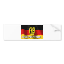 Baden-Wuerttemberg coat of arms Bumper Sticker