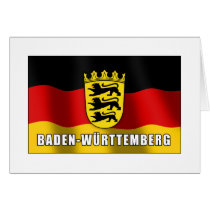 Baden-Wuerttemberg coat of arms cards