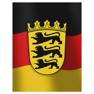 Baden-Wuerttemberg coat of arms Personalized Flyer by german_pride