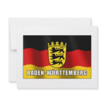 Baden-Wuerttemberg coat of arms Invitation