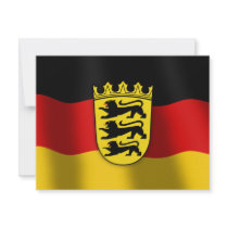 Baden-Wuerttemberg coat of arms Personalized Announcements