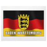 Baden-Wuerttemberg coat of arms Personalized Letterhead