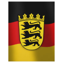 Baden-Wuerttemberg coat of arms Personalized Letterhead