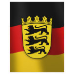Baden-Wuerttemberg coat of arms Personalized Letterhead