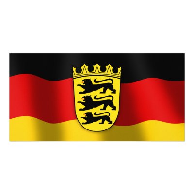 Baden-Wuerttemberg coat of arms Photo Greeting Card by german_pride